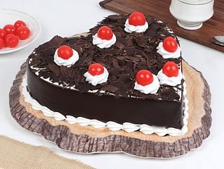 Black Forest Heart Cake Black Forest Heart Cake