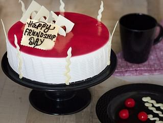 Friendship Day Cake With Name Send Happy Friendship Day Cake Online Choose from friends special cream cake: friendship day cake with name send