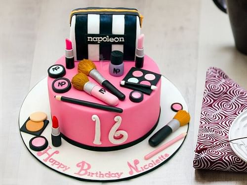 Buy Make Up Fondant Cake But First Makeup 10 secrets to baking perfect cakes. but first makeup