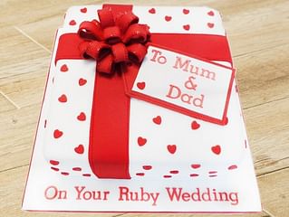 Gift Wrap Party Cake Gift Wrap Party Cake