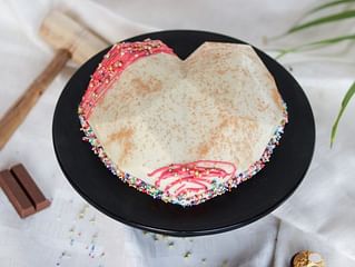 Hearty Choco Gems Pinata Cake Hearty Choco Gems Pinata Cake