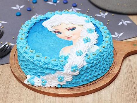Buy Princess Elsa Themed Cake-Princess Elsa Cake