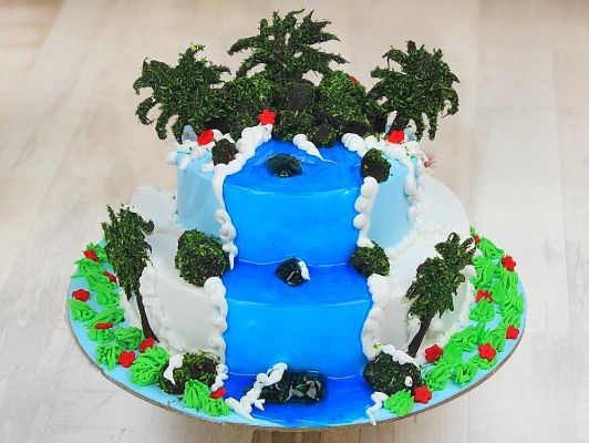 Buy Nature Cream Cake Serenity Of Nature At cakeclicks.com find thousands of cakes categorized into thousands of categories. serenity of nature