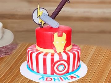 Buy Avengers Fondant Cake The Avengers