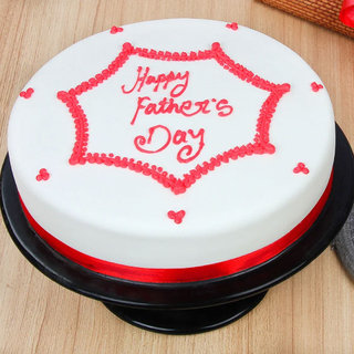 Fathers Day Fondant Cake - Order for Same Day Delivery