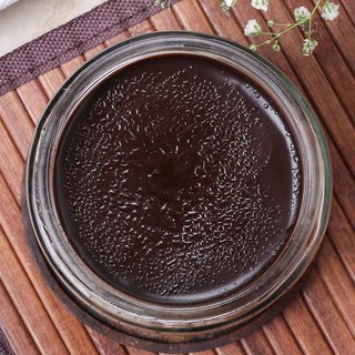 Top View of Choco mousse jar cake