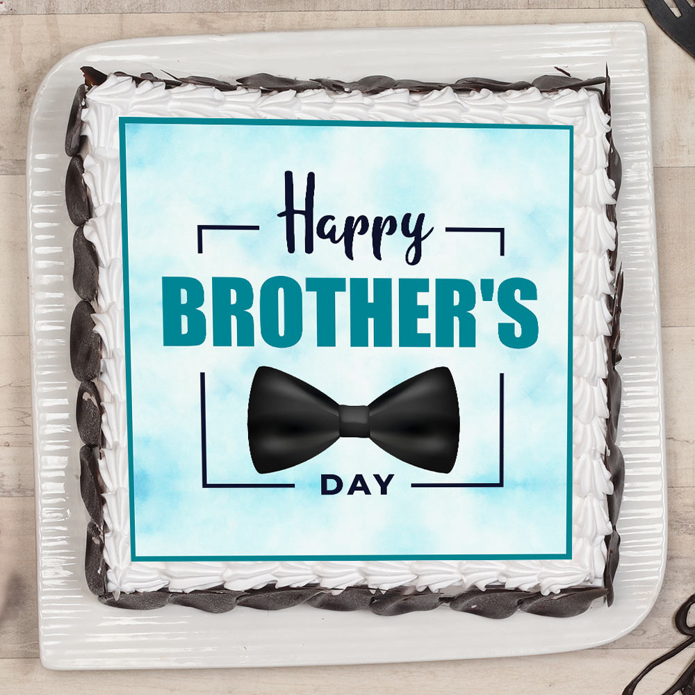 Brother's Day Cakes Online | Cake For Brother's Day | Free Delivery