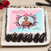 Top view of Picture Perfect Mom Cake