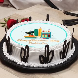 Order Teachers Day Cakes Online with 2 Hours Same Day Delivery