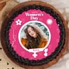 Womens Day Photo Cake