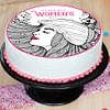 Womens Day Poster Cake