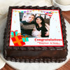 Wrapped In Love - Congratulations Photo Cake - Order Now