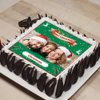 Side view of Photo Cake For Christmas