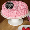 Strawberry Rose Delight Cake On Mothers Day