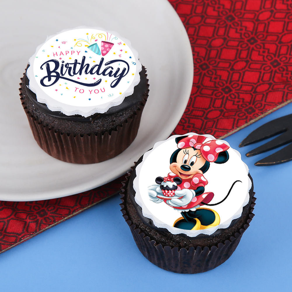 Birthday Personalised Cupcakes 2 Pieces