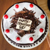 Friendship Day Black Forest Cake