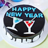 Black Forest New Year Cake