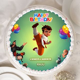 Top view of Chhota Bheem Temptations