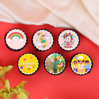 Childrens Day Special Cupcakes Set Of 6