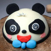 Choco Panda Round Pinata Cake