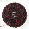 Choco Red Velvet New Year Cake