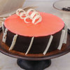 Zoomed View of Choco Strawberry Cake
