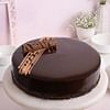 Round Chocolate Truffle Same Day Cake Delivery 