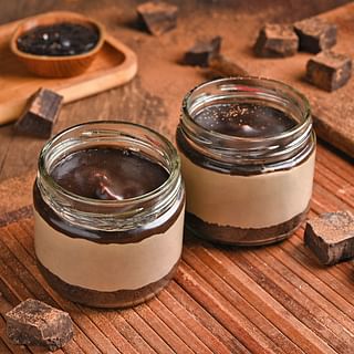 Chocolate Mousse Jar Cake