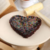 Dad Pinata Cake - A Heart shaped Chocolate Pinata Cake
