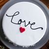 White Forest Glaze Cake