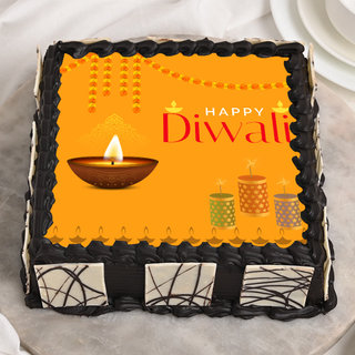 Diwali Poster Cake