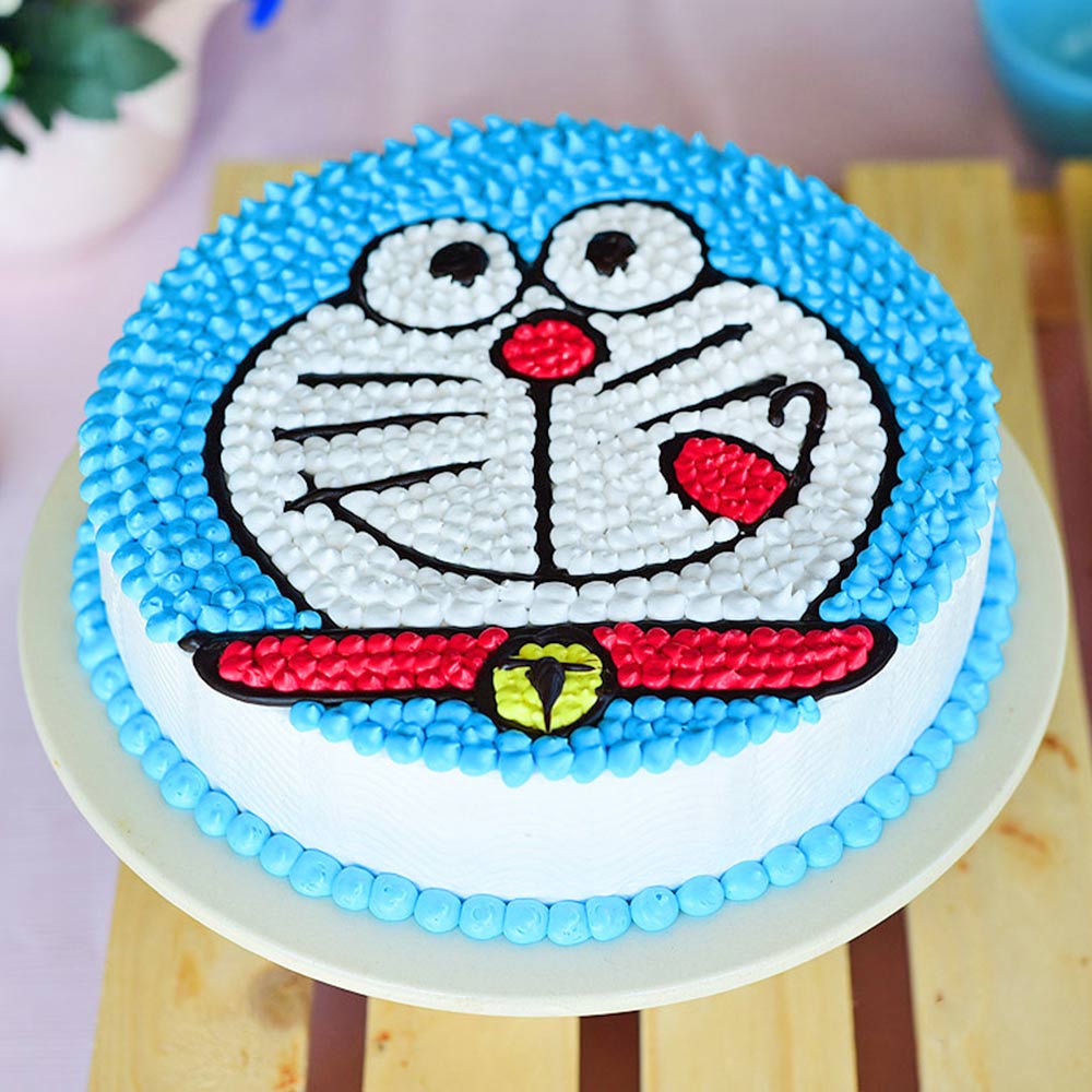Buy Doraemon Cream Cake-Udta Robot Doraemon Cake