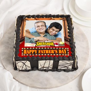 Photo Cake for Fathers Day