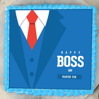 The Perfect Suit Boss Cake