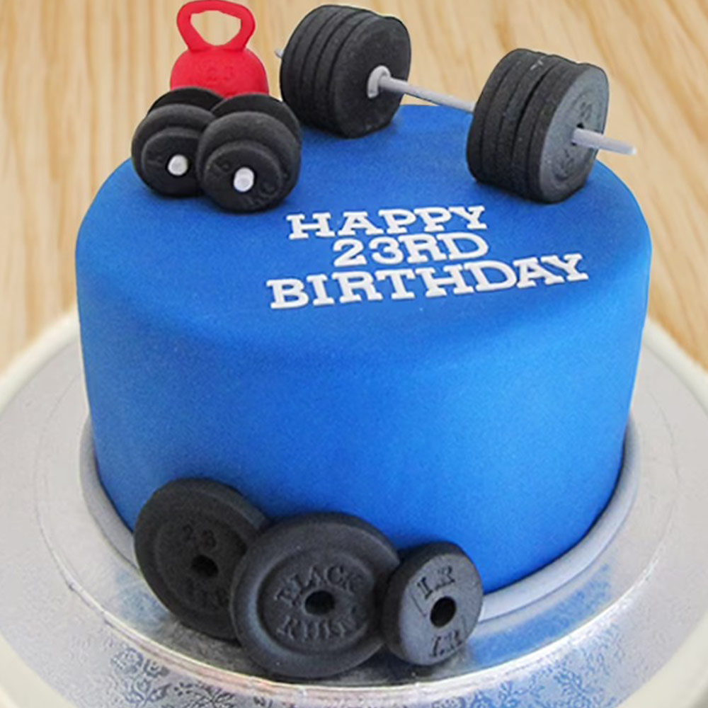 Powerlifter Cake Topper Powerlifting Muscles Gym Cake Decoration Any Name  Age | eBay
