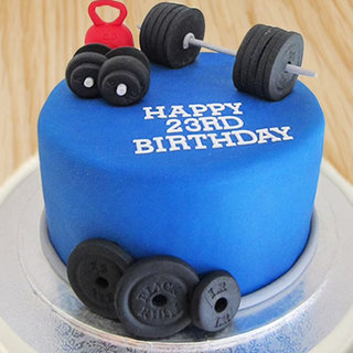 Cake For Gym Lovers