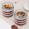 2 Chocolate Photo Jar Cake For Diwali