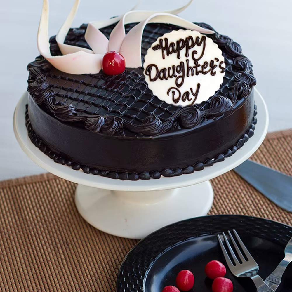 Buy Happy Daughter's Day Chocolate Cake-Daughter Love Yum Cake