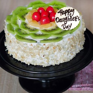 Happy Daughters Day Kiwi Cake