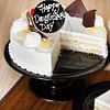 Sliced View of Happy Daughters Day Pineapple Cake