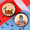 Janmashtami Chocolate Butter Cupcakes