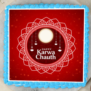 Karwa Chauth Poster Cake