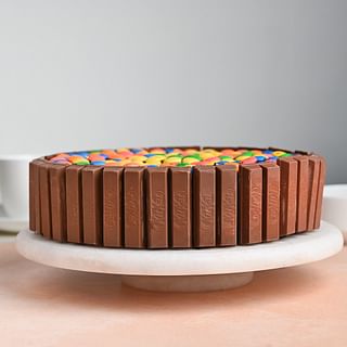 Kitkat Cake N Gems Cake
