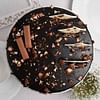 Top View of Choco Crunch KitKat Cake