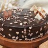 Front View of Choco Crunch KitKat Cake