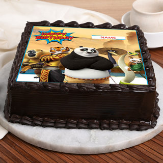 Buy Kungfu Panda Photo Cake For Baby Boys