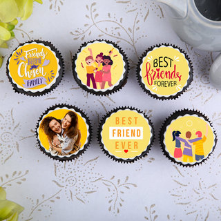 Custom Friendship Day Cupcakes