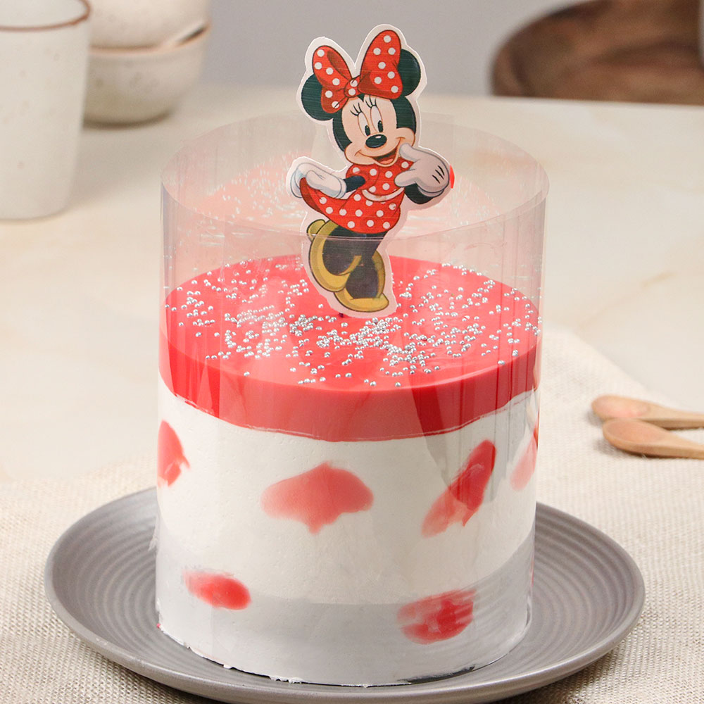 Buy Minnie Mouse Strawberry Pull Me Up Cake-Minnie Pull Me Up Cake