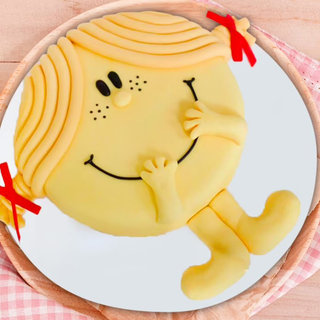 Miss Sunshine Fondant Cake
