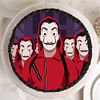 Money Heist Mask and Professor Cake